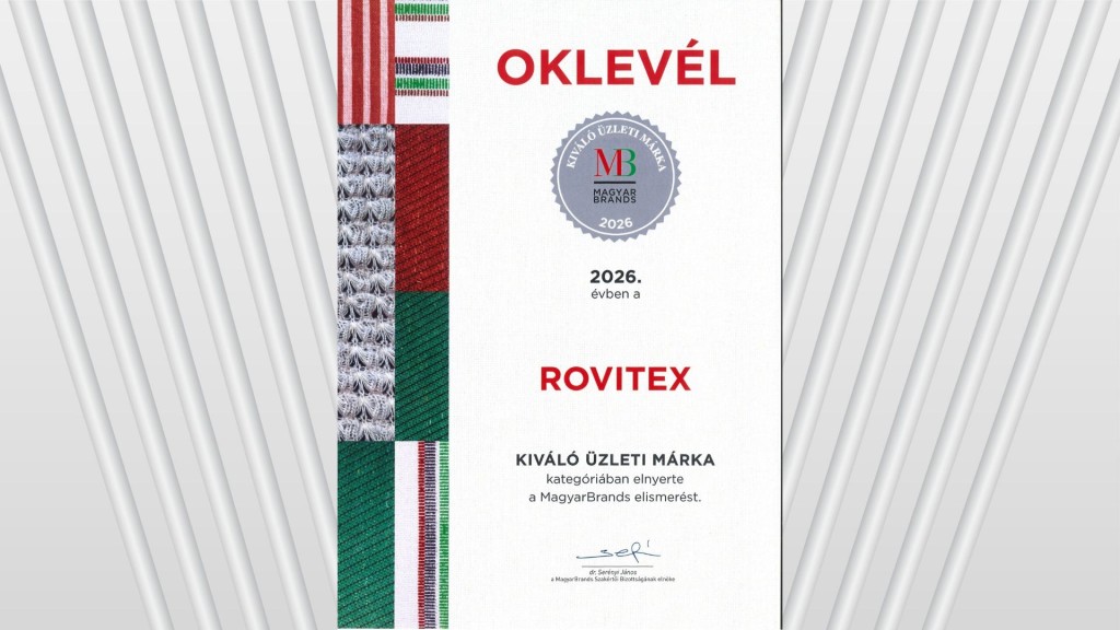 Rangos elismerést kapott a Rovitex: Magyar Brands díjas a vállalat Kiváló Üzleti Márka kategóriában 1 Rangos elismerést kapott a Rovitex: Magyar Brands díjas a vállalat Kiváló Üzleti Márka kategóriában